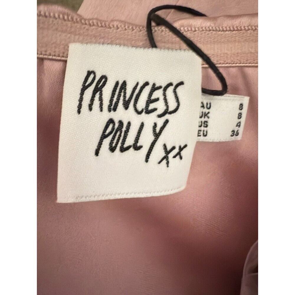 Princess Polly Lorah Corset Mini Dress Pink Glam Barbie Fairycore Y2K Feminine - Picture 10 of 12